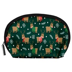 Cute Christmas Pattern Doodle Accessory Pouch (large)