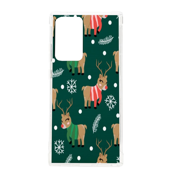 Cute Christmas Pattern Doodle Samsung Galaxy Note 20 Ultra TPU UV Case