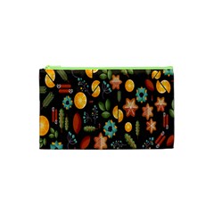 Christmas Seamless Pattern Cosmetic Bag (xs) by Semog4