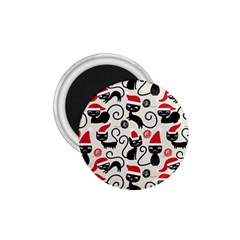 Cute Christmas Seamless Pattern Vector 1.75  Magnets