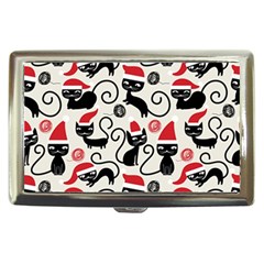 Cute Christmas Seamless Pattern Vector Cigarette Money Case