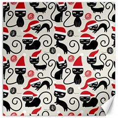 Cute Christmas Seamless Pattern Vector Canvas 12  x 12 