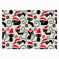 Cute Christmas Seamless Pattern Vector Large Glasses Cloth