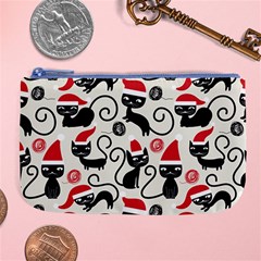 Cute Christmas Seamless Pattern Vector Large Coin Purse