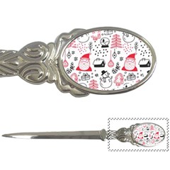 Christmas Themed Seamless Pattern Letter Opener by Semog4