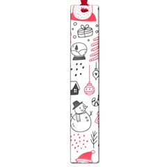 Christmas Themed Seamless Pattern Large Book Marks by Semog4