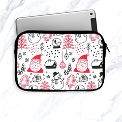 Christmas Themed Seamless Pattern Apple Ipad Mini Zipper Cases by Semog4