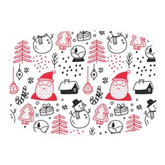 Christmas Themed Seamless Pattern Mini Square Pill Box by Semog4