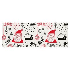 Christmas Themed Seamless Pattern Banner And Sign 8  X 3 