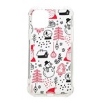 Christmas Themed Seamless Pattern iPhone 11 Pro 5.8 Inch TPU UV Print Case Front