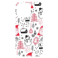 Christmas Themed Seamless Pattern Iphone 14 Pro Max Black Uv Print Case by Semog4