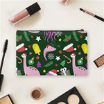 Colorful Funny Christmas Pattern Cosmetic Bag (Medium) Back