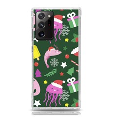 Colorful Funny Christmas Pattern Samsung Galaxy Note 20 Ultra Tpu Uv Case by Semog4