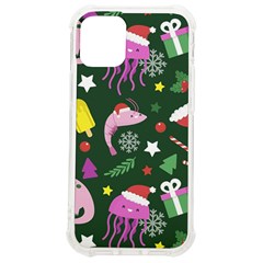 Colorful Funny Christmas Pattern Iphone 12 Mini Tpu Uv Print Case	 by Semog4