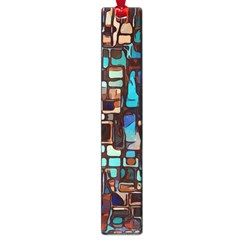 Stained Glass Mosaic Abstract Large Book Marks by Semog4