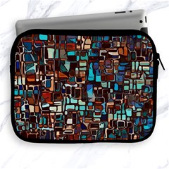 Stained Glass Mosaic Abstract Apple Ipad 2/3/4 Zipper Cases by Semog4