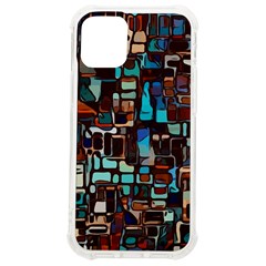 Stained Glass Mosaic Abstract Iphone 12 Mini Tpu Uv Print Case	 by Semog4