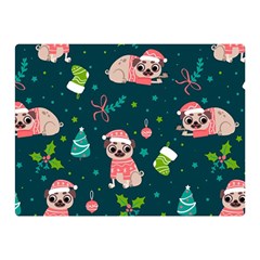 Pattern Christmas Funny Two Sides Premium Plush Fleece Blanket (mini) by Semog4