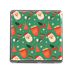 Colorful Funny Christmas Pattern Memory Card Reader (square 5 Slot) by Semog4