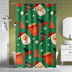 Colorful Funny Christmas Pattern Shower Curtain 48  X 72  (small)  by Semog4