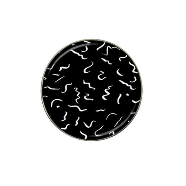 Scribbles Lines Drawing Picture Hat Clip Ball Marker (10 pack)