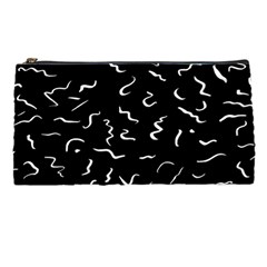 Scribbles Lines Drawing Picture Pencil Case by Semog4