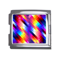 Abstract Background Colorful Pattern Mega Link Italian Charm (18mm) by Semog4