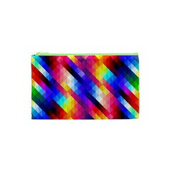 Abstract Background Colorful Pattern Cosmetic Bag (xs) by Semog4