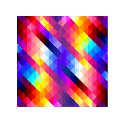 Abstract Background Colorful Pattern Square Satin Scarf (30  X 30 ) by Semog4