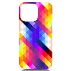 Abstract Background Colorful Pattern Iphone 14 Pro Max Black Uv Print Case by Semog4