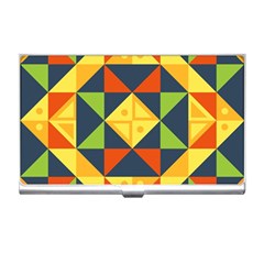 Background Geometric Color Business Card Holder by Semog4