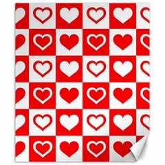 Background Card Checker Chequered Canvas 20  X 24  by Semog4