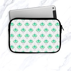 Plant Pattern Green Leaf Flora Apple Ipad Mini Zipper Cases by Semog4