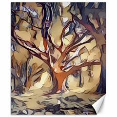 Tree Forest Woods Nature Landscape Canvas 8  X 10  by Semog4