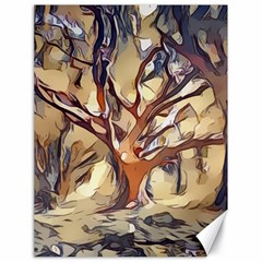 Tree Forest Woods Nature Landscape Canvas 18  X 24  by Semog4