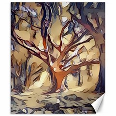 Tree Forest Woods Nature Landscape Canvas 20  X 24  by Semog4