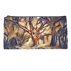 Tree Forest Woods Nature Landscape Pencil Case by Semog4