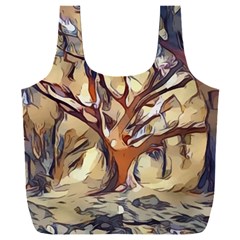 Tree Forest Woods Nature Landscape Full Print Recycle Bag (xxxl) by Semog4