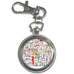 Writing Author Motivation Words Key Chain Watches by Semog4