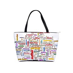 Writing Author Motivation Words Classic Shoulder Handbag by Semog4