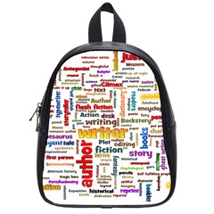 Writing Author Motivation Words School Bag (small) by Semog4