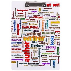 Writing Author Motivation Words A4 Acrylic Clipboard by Semog4