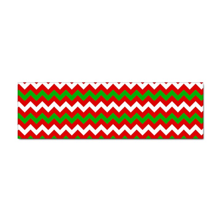 Christmas Paper Scrapbooking Pattern Sticker Bumper (10 pack)