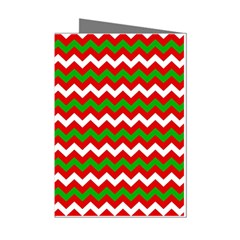 Christmas Paper Scrapbooking Pattern Mini Greeting Cards (pkg Of 8) by Semog4