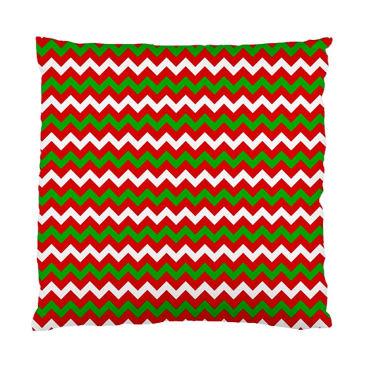 Christmas Paper Scrapbooking Pattern Standard Cushion Case (Two Sides)