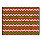 Christmas Paper Scrapbooking Pattern Fleece Blanket (Small) 50 x40  Blanket Front