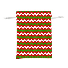 Christmas Paper Scrapbooking Pattern Lightweight Drawstring Pouch (M)