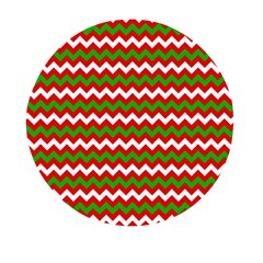 Christmas Paper Scrapbooking Pattern Mini Round Pill Box (pack Of 3) by Semog4