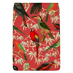 Vintage Tropical Birds Pattern In Pink Removable Flap Cover (s) by CCBoutique