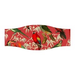 Vintage Tropical Birds Pattern In Pink Stretchable Headband by CCBoutique